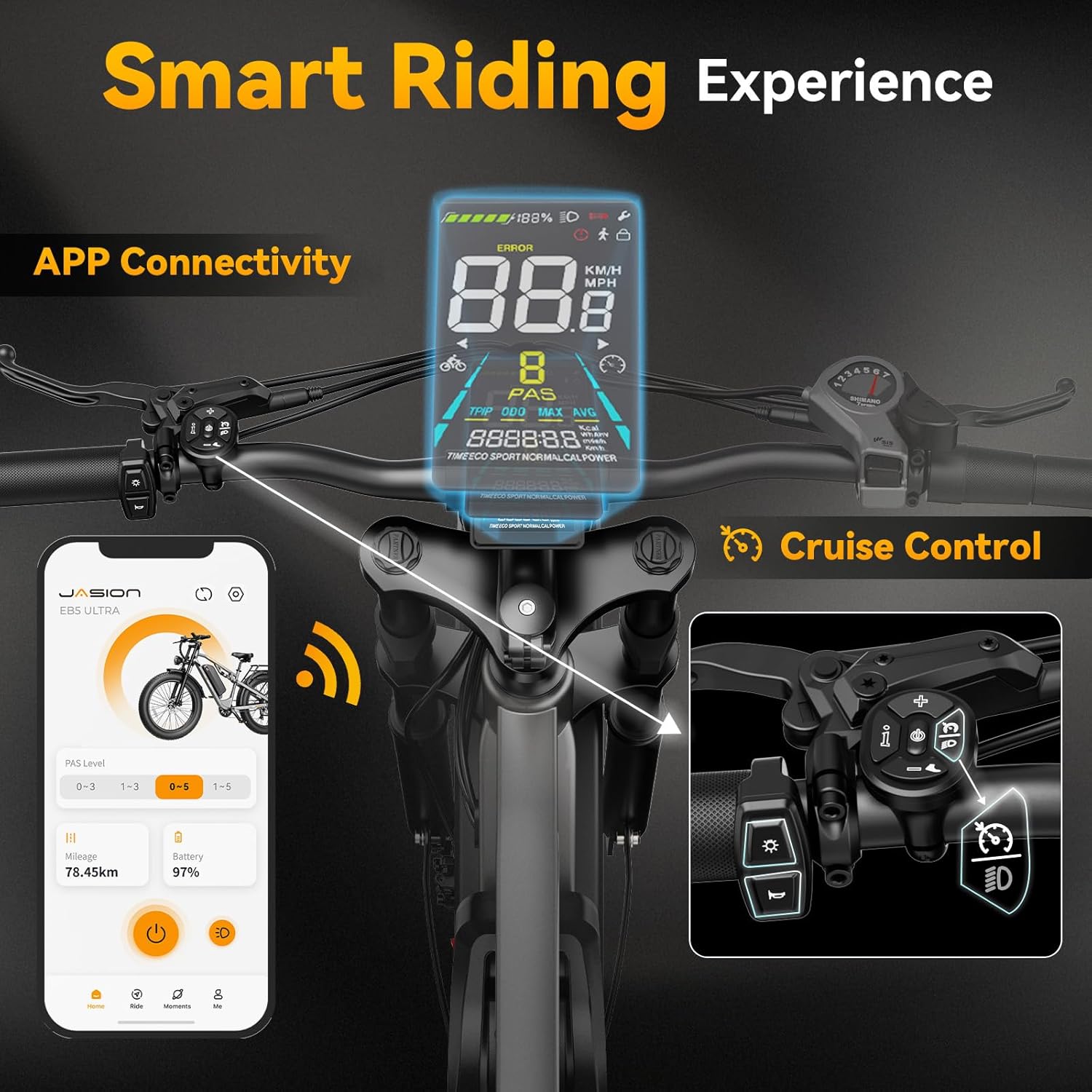 2500W Peak Electric Bike for Adults, 26" Fat Tire E-Bike with Dual Suspension, Hydraulic Disc Brakes, High-Capacity Power System & All-Terrain Off-Road Design