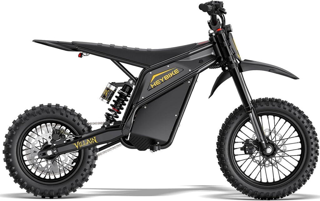 Electric Dirt Bike for Teens – High-Performance Off-Road E-Bike with Fat Tires, Reverse Function & Rugged Trail Design