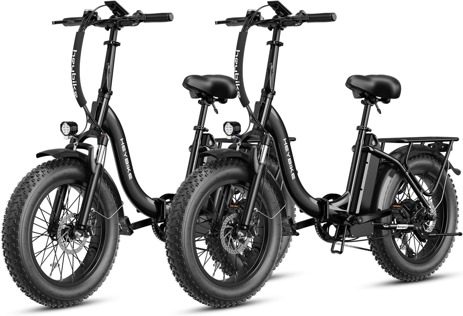 20" Foldable Fat Tire Electric Bike for Adults, Peak 1400W Motor, Up to 28 MPH, Step-Through All-Terrain E-Bike with Up to 65 Miles Range