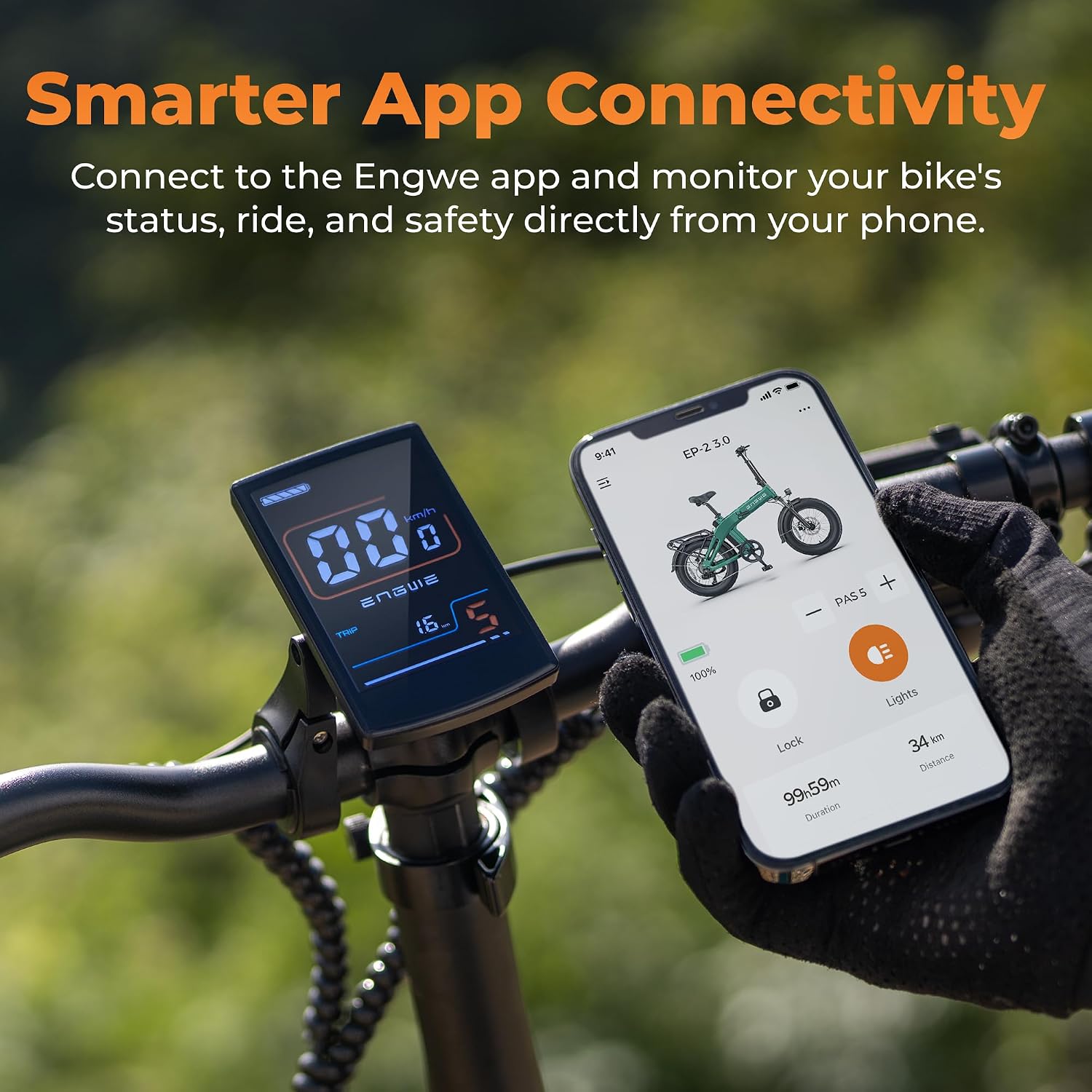 20" Foldable Fat Tire Electric Bike for Adults with 1500W Peak Motor, Hydraulic Brakes, Up to 28 MPH & 65 Miles Range