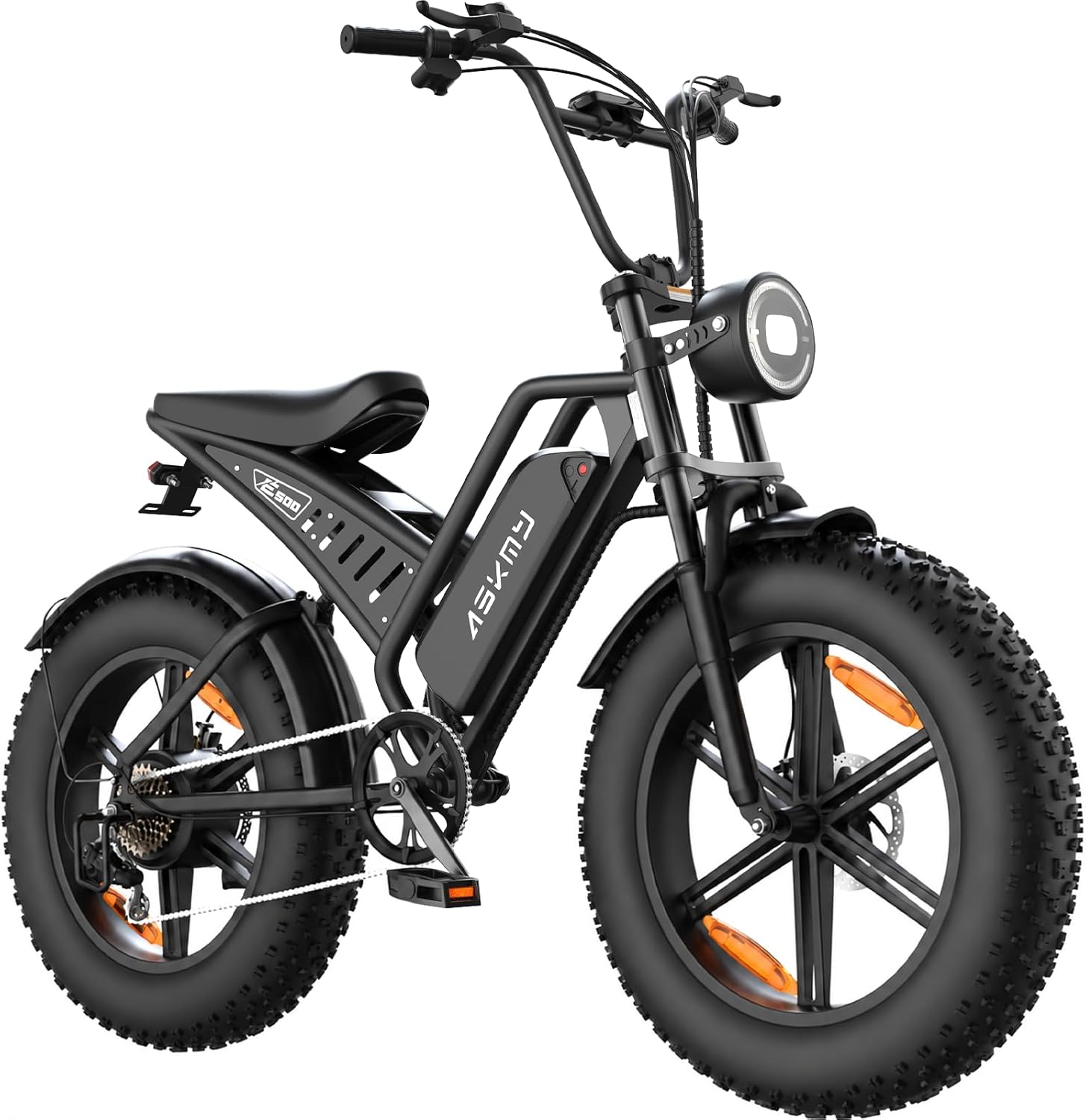 20" Fat Tire Electric Mountain Bike for Adults, Peak 1500W Motor, All-Terrain E-Bike with Up to 60 Miles Pedal-Assist Range