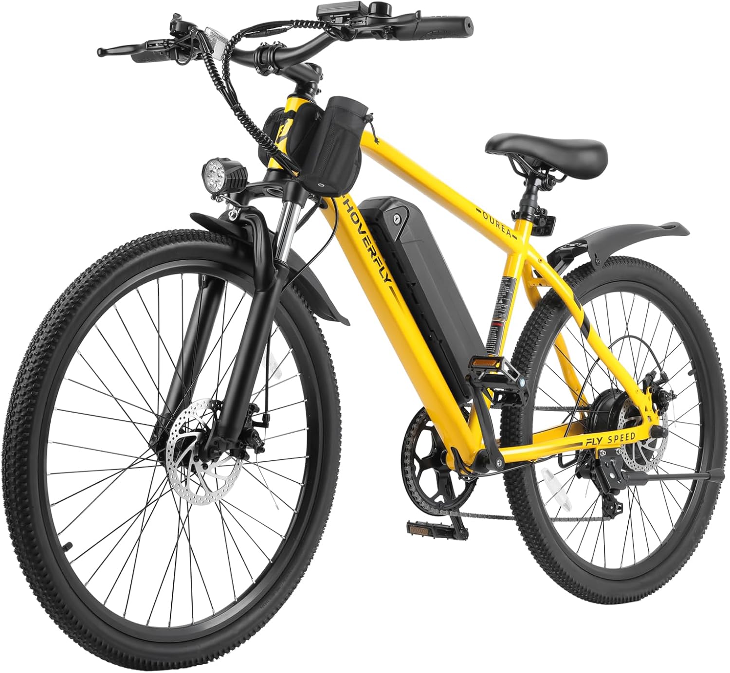 750W/500W Peak Electric Bike for Adults, 26"/16" E-Bike Options, Up to 15.5–20 MPH Speed, Removable Power Pack, UL 2849 Certified Commuter & Trail Bicycle