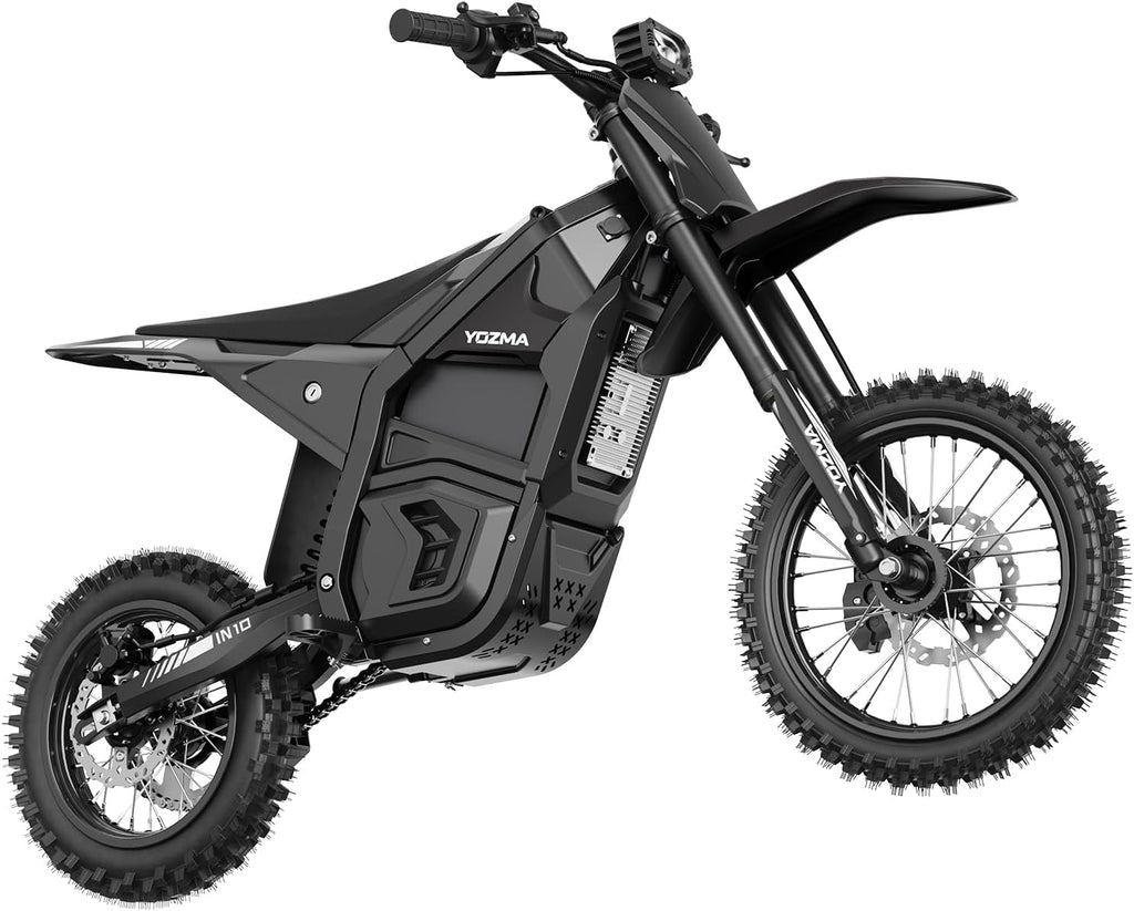 2600W Electric Dirt Bike for Teens & Adults, Up to 40 MPH Off-Road E-Bike with Full Suspension, Hydraulic Brakes & All-Terrain Performance