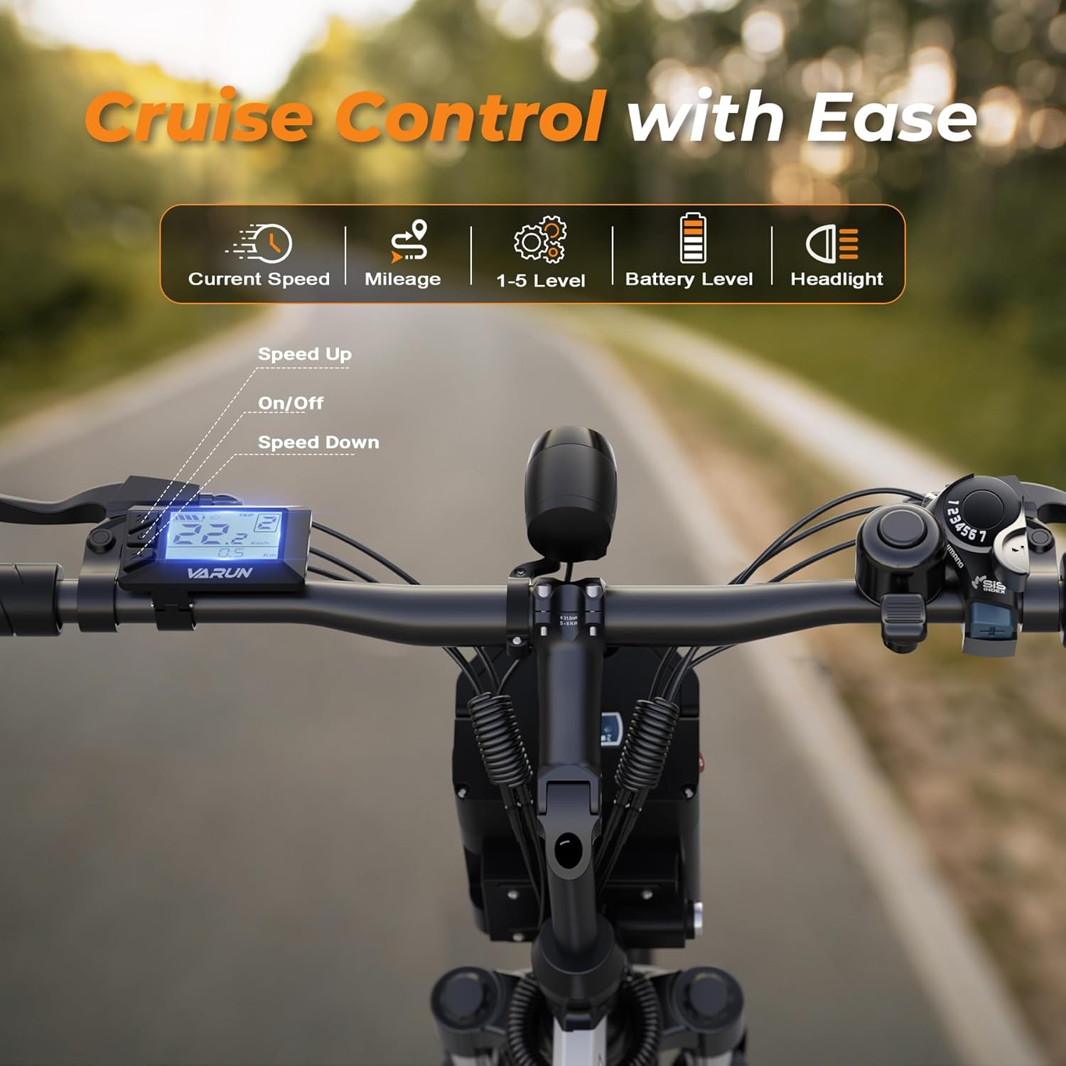 26" Foldable Electric Bike for Adults, Peak 750W Motor, Up to 20 MPH, All-Terrain E-Bike with Full Suspension & Up to 50 Miles Range