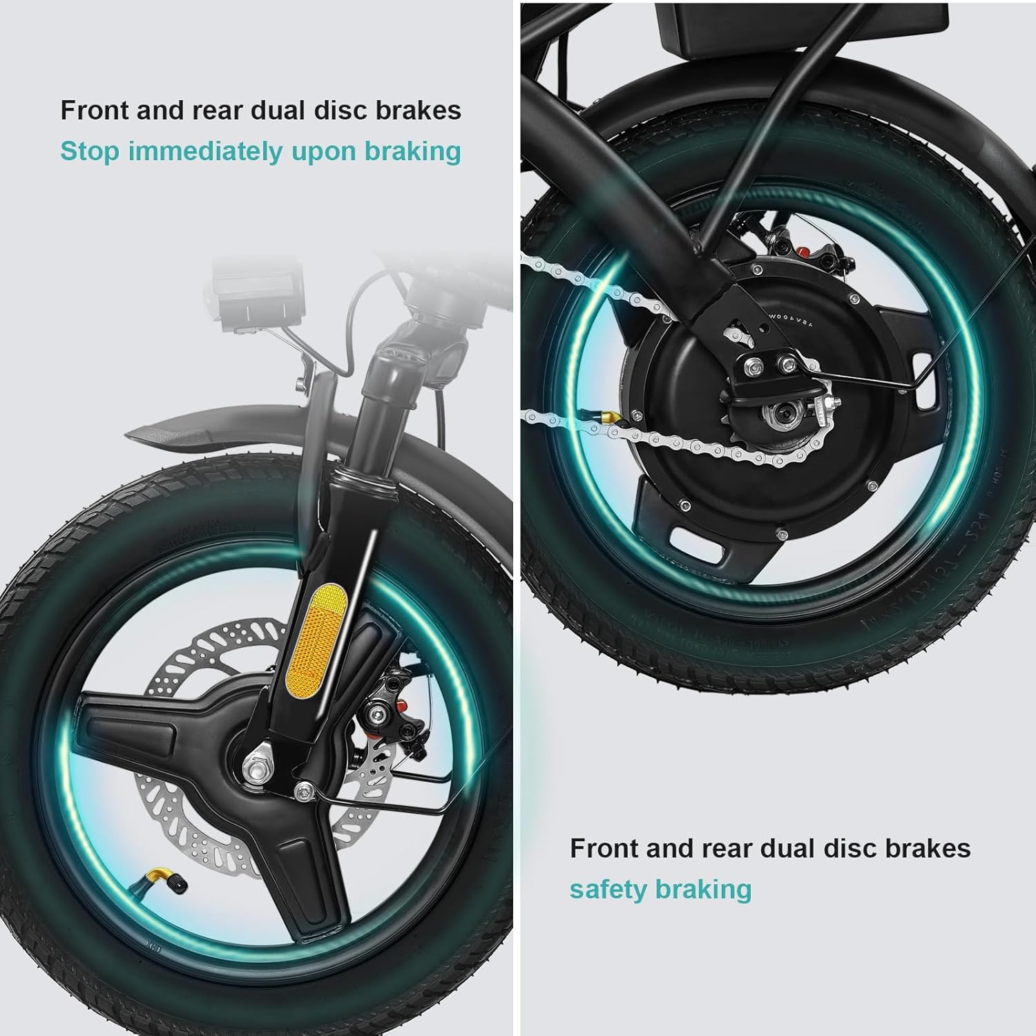 Foldable Electric Bike for Adults & Teens – Compact E-Bike with Pedal Assist, High-Speed Performance, and Extended Riding Range