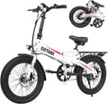 20" Folding Electric Bike for Adults, Peak 500W Motor, Up to 20 MPH, Long-Range Commuter E-Bike with LCD Display & 5 Pedal Assist Levels