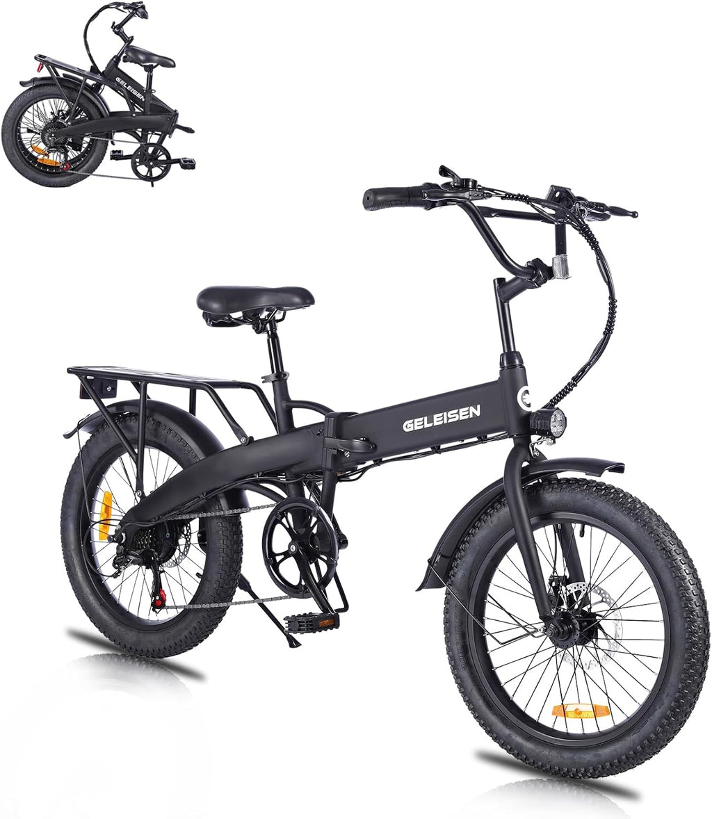 14" Mini Foldable Electric Bike for Adults – 700W Peak Motor, Removable 48V E-Bike for Commuting