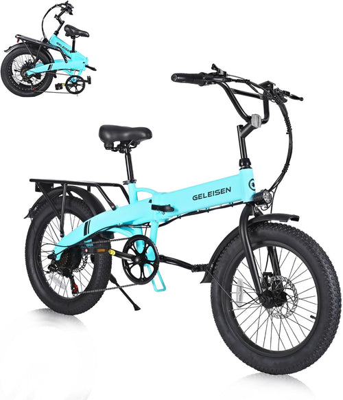 14" Mini Foldable Electric Bike for Adults – 700W Peak Motor, Removable 48V E-Bike for Commuting