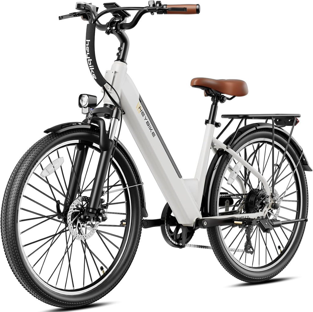 26" Electric Commuter Bike for Adults, Peak 1200W Motor, 7-Speed City E-Bike with Up to 50 Miles Range