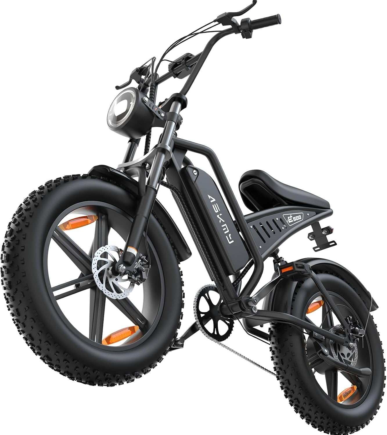 26" Fat Tire Electric Mountain Bike for Adults, 1500W Peak Motor, All-Terrain Commuter E-Bike for Road, Snow & Beach