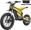 4160W Peak Electric Dirt Bike for Teens, Fat Tire Off-Road Electric Motorcycle, Up to 45 MPH, Reversing Function, All-Terrain Ride