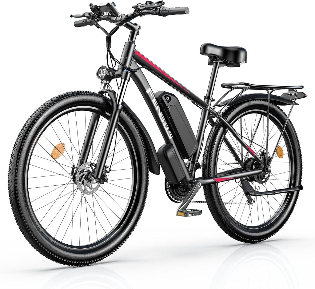 26"/27.5" Electric Mountain Bike for Adults, 2000W/5000W Peak Motor, Up to 35–45 MPH, 80–100 Mile Range, Full Suspension All-Terrain E-Bike