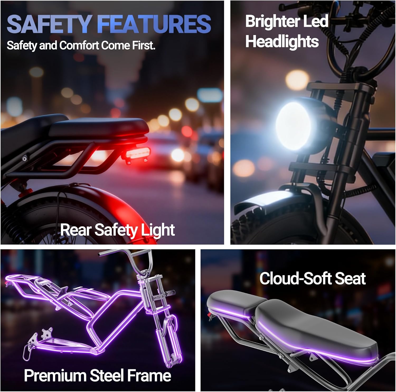 20" Fat Tire Electric Bike for Adults – 1500W Brushless Motor, 48V 20Ah Dual Suspension E-Bike, 31 MPH High-Speed Urban Explorer