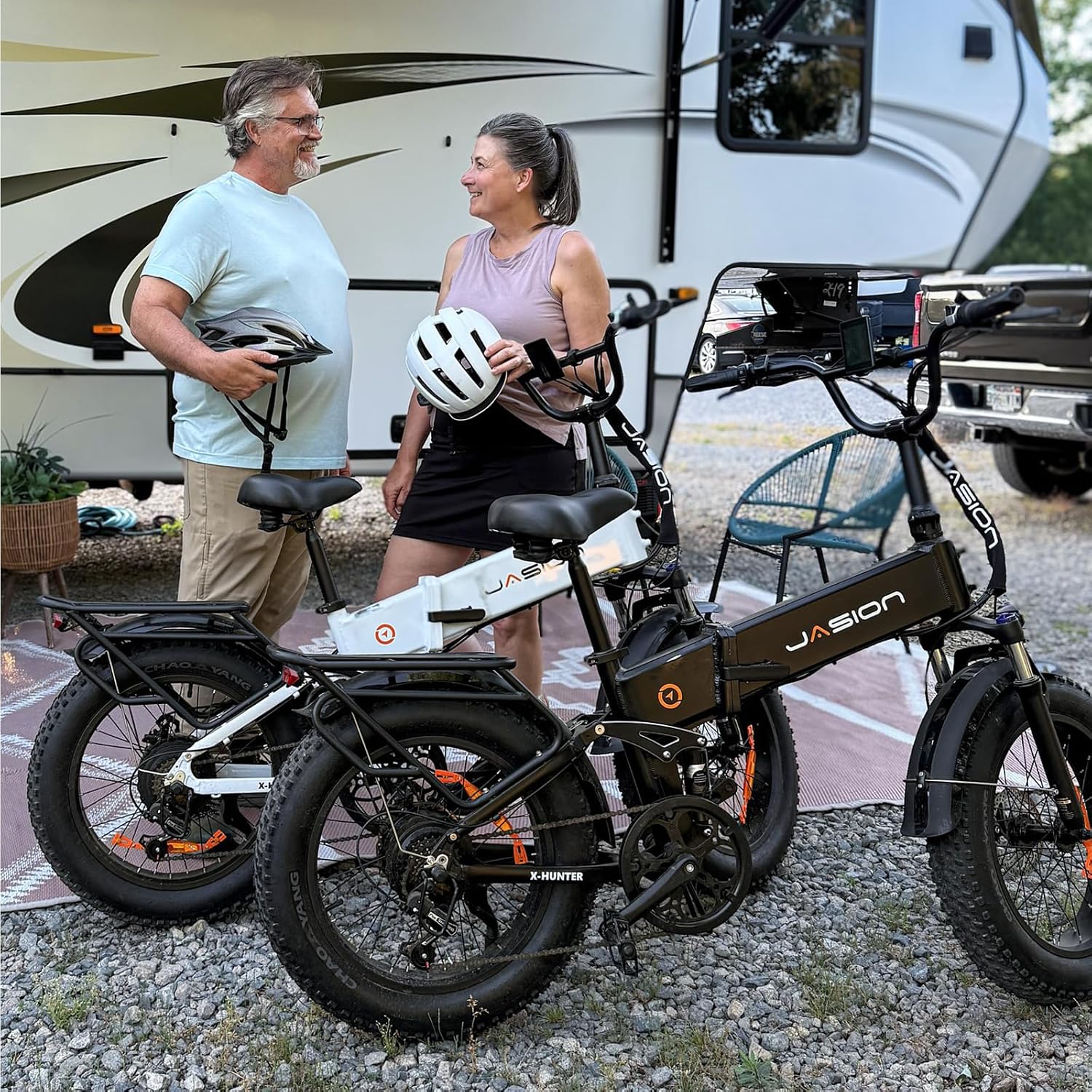 20" Foldable Electric Bike for Adults with Fat Tires, Peak Motor, Up to 30 MPH, Long-Range E-Bike for Commuting & Off-Road Riding