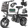 Foldable Electric Bike for Adults & Teens – Compact E-Bike with Pedal Assist, High-Speed Performance, and Extended Riding Range