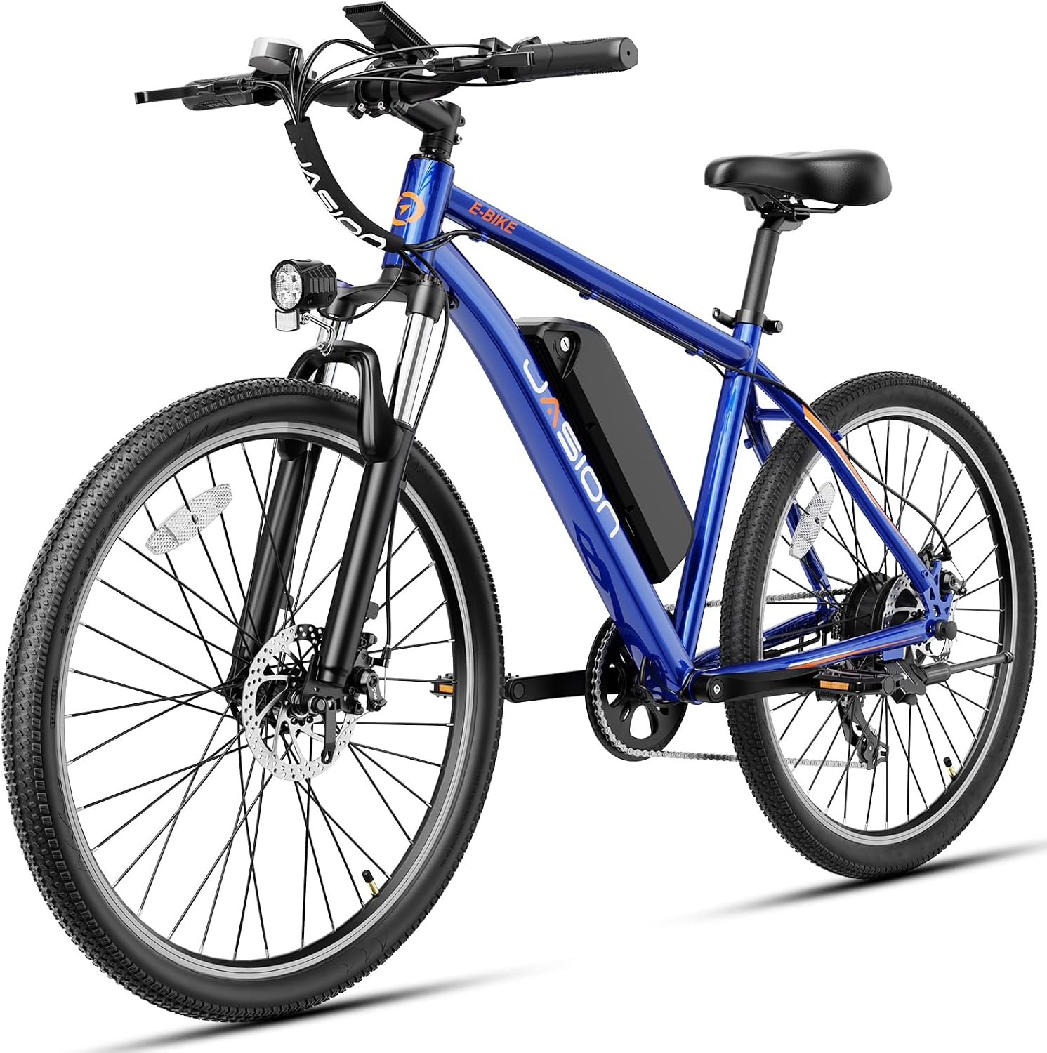 Electric Mountain Bike for Adults, 1000W Peak Motor, Up to 40 Mile Range, 7-Speed Commuter E-Bike with Front Suspension