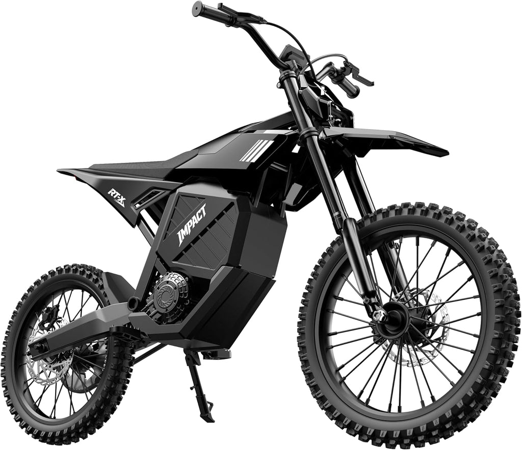 Electric Dirt Bike for Adults, Peak 6500W Mid-Drive Motor, Up to 53+ MPH, Long-Range Off-Road Electric Motorcycle with Hydraulic Dual Suspension