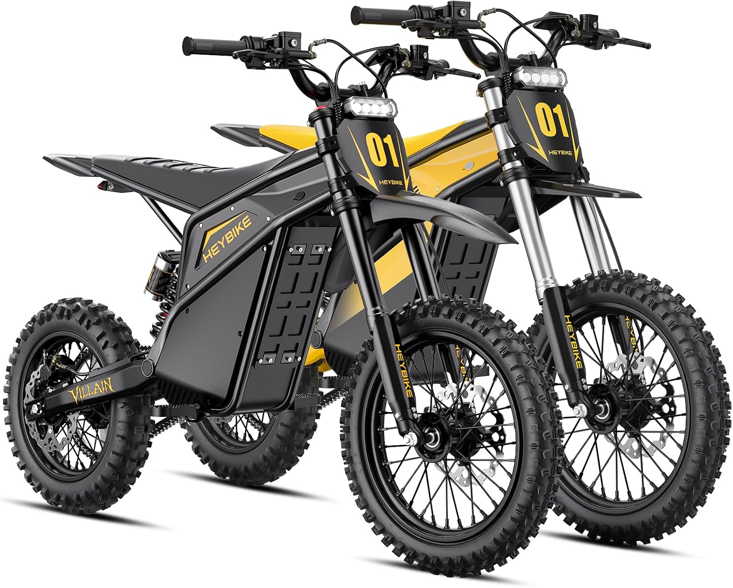 Electric Dirt Bike for Teens, Peak 4160W Motor, 14"/12" Fat Tire Off-Road Electric Motorcycle, Up to 45 MPH with Reverse Function