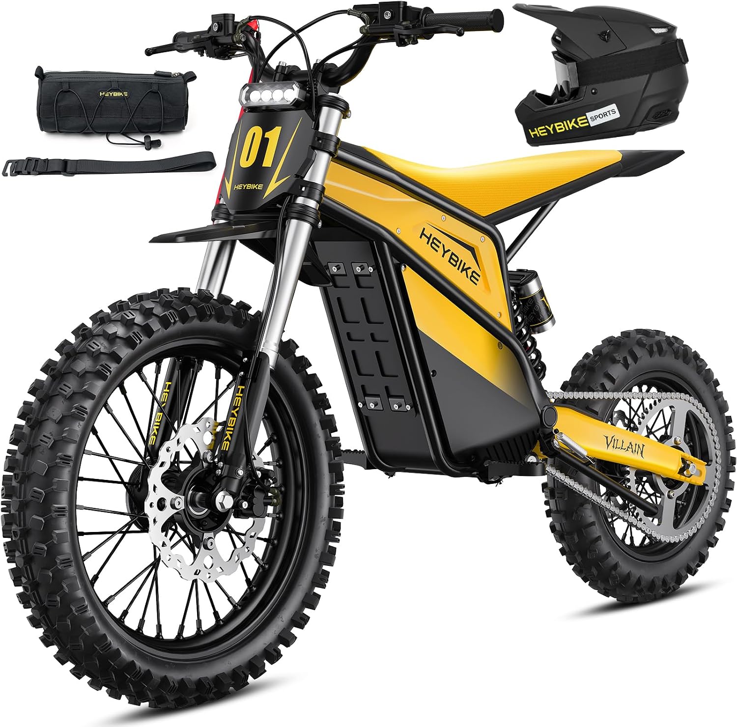 Electric Dirt Bike for Teens – High-Performance Off-Road E-Bike with Fat Tires, Reverse Function & Rugged Trail Design