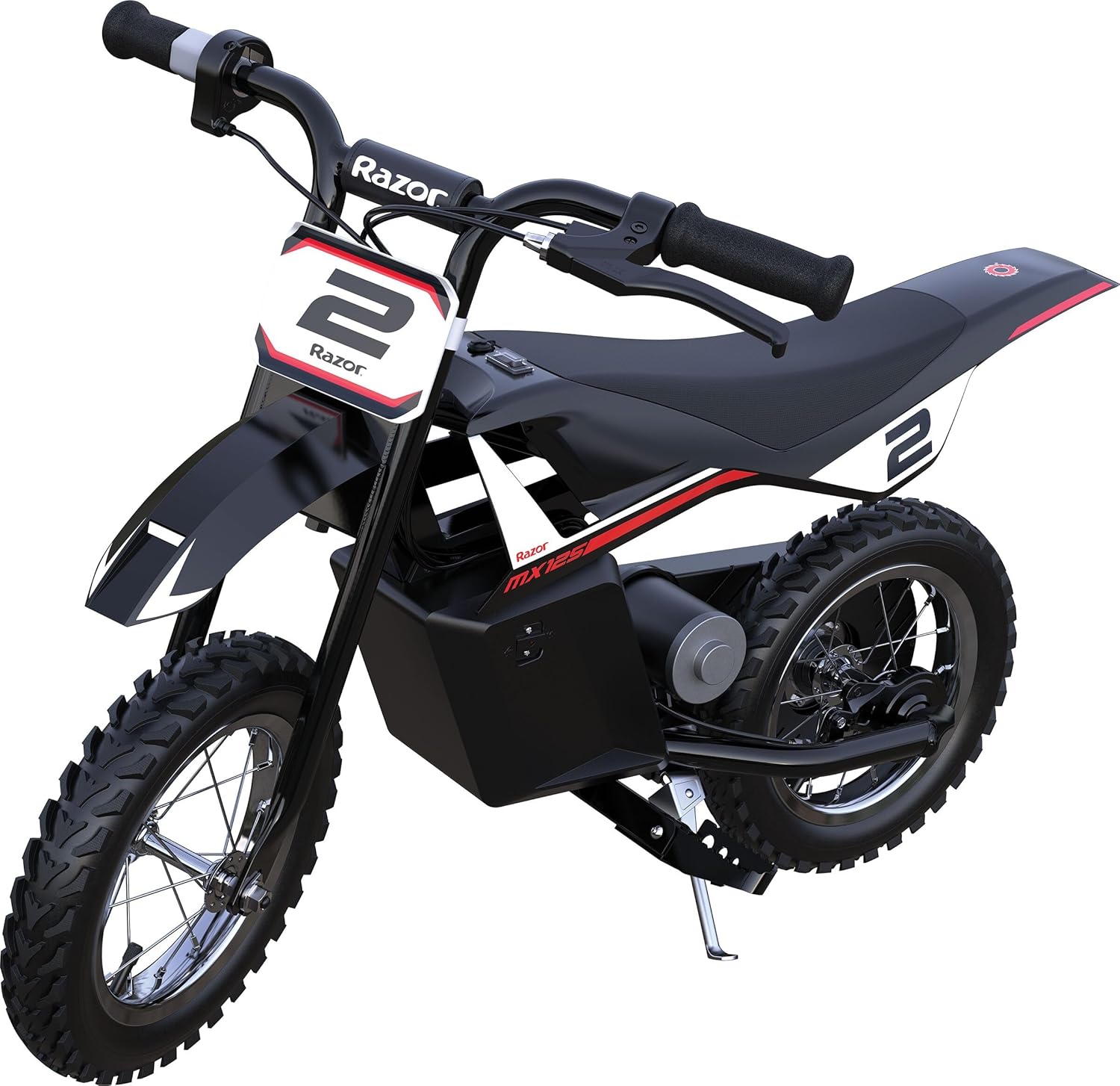 Kids Electric Dirt Bike, 100W High-Torque Motor, Rear-Wheel Drive, Motocross Style Ride-On Bike for Ages 7+