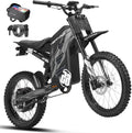 Electric Dirt Bike for Adults – High-Performance Off-Road E-Bike with Long Range, Hydraulic Brakes & Heavy-Duty Frame